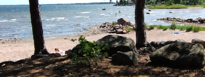 Beach at Gulf of Finland